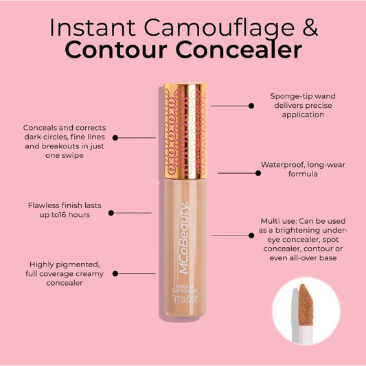 McoBeauty Instant Camouflage Contour Cream Concealer Full Coverage Makeup