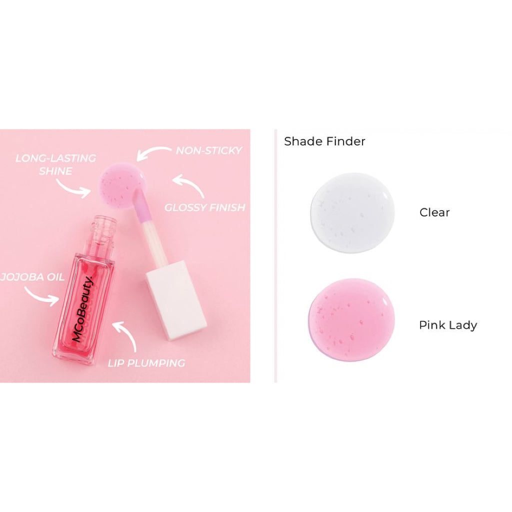MCoBeauty Lip Oil Hydrating Treatment Ultra-Nourishing Oil Gloss