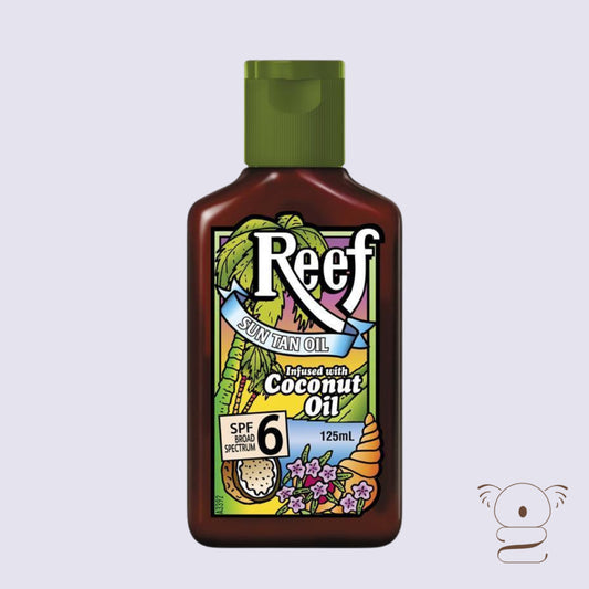 Reef Coconut Oil Sun Tan Sunscreen SPF 6+ 125ml