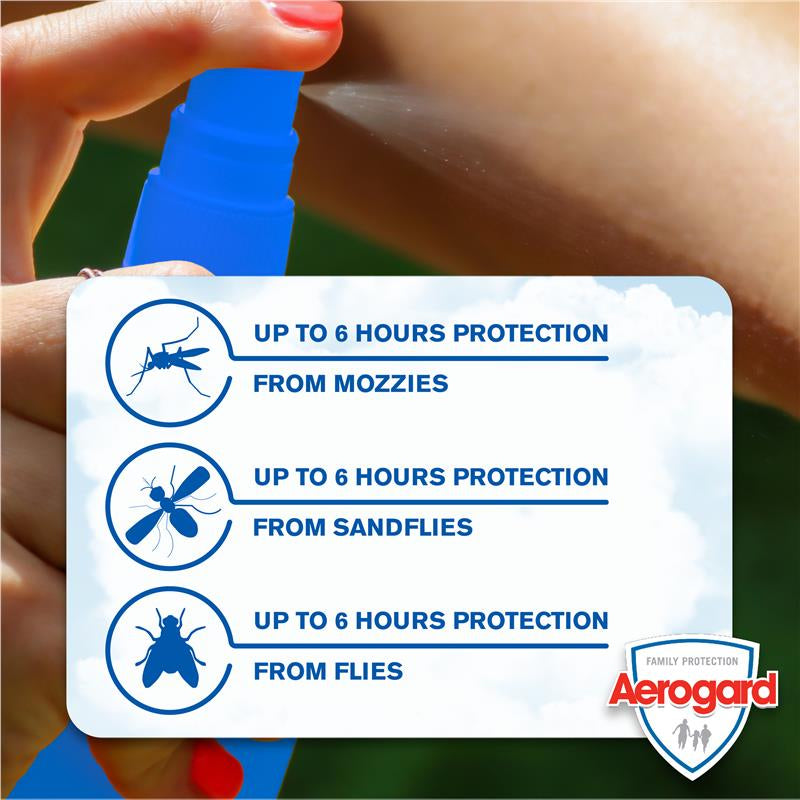 Aerogard Odorless Insect Mosquito Repellent 175ml Pump Spray Kids Adult Outdoor