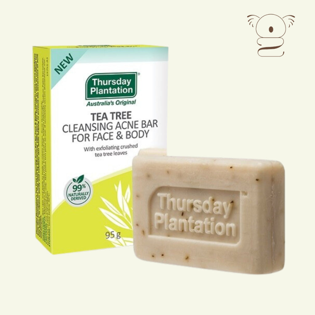 Thursday Plantation Tea Tree Cleansing Acne Bar for Face & Body 95g