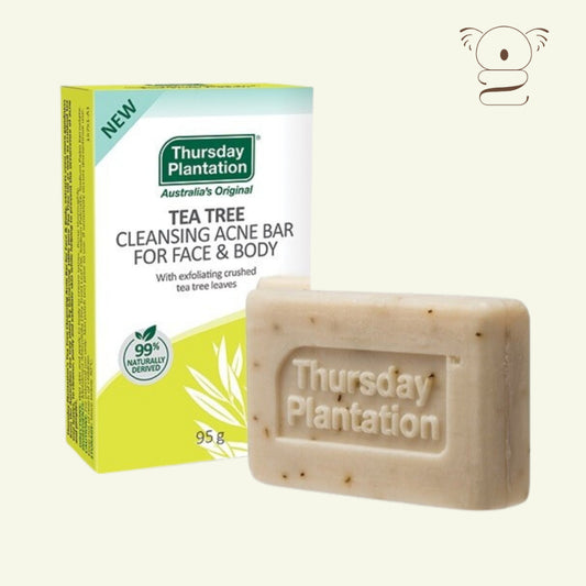 Thursday Plantation Tea Tree Cleansing Acne Bar for Face & Body 95g