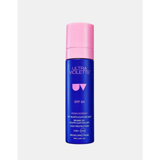 Ultra Violette Preen Screen SPF 50 Reapplication Sunscreen Mist