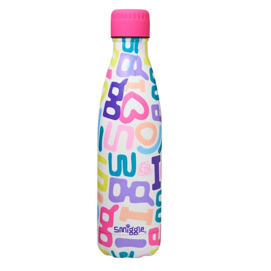 SMIGGLE Stainless Steel Drink Bottle Boys Girls Hot Cold Beverage Insulated BPA Free