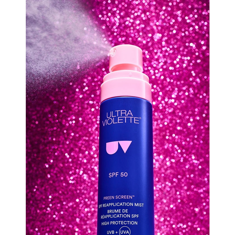 Ultra Violette Preen Screen SPF 50 Reapplication Sunscreen Mist