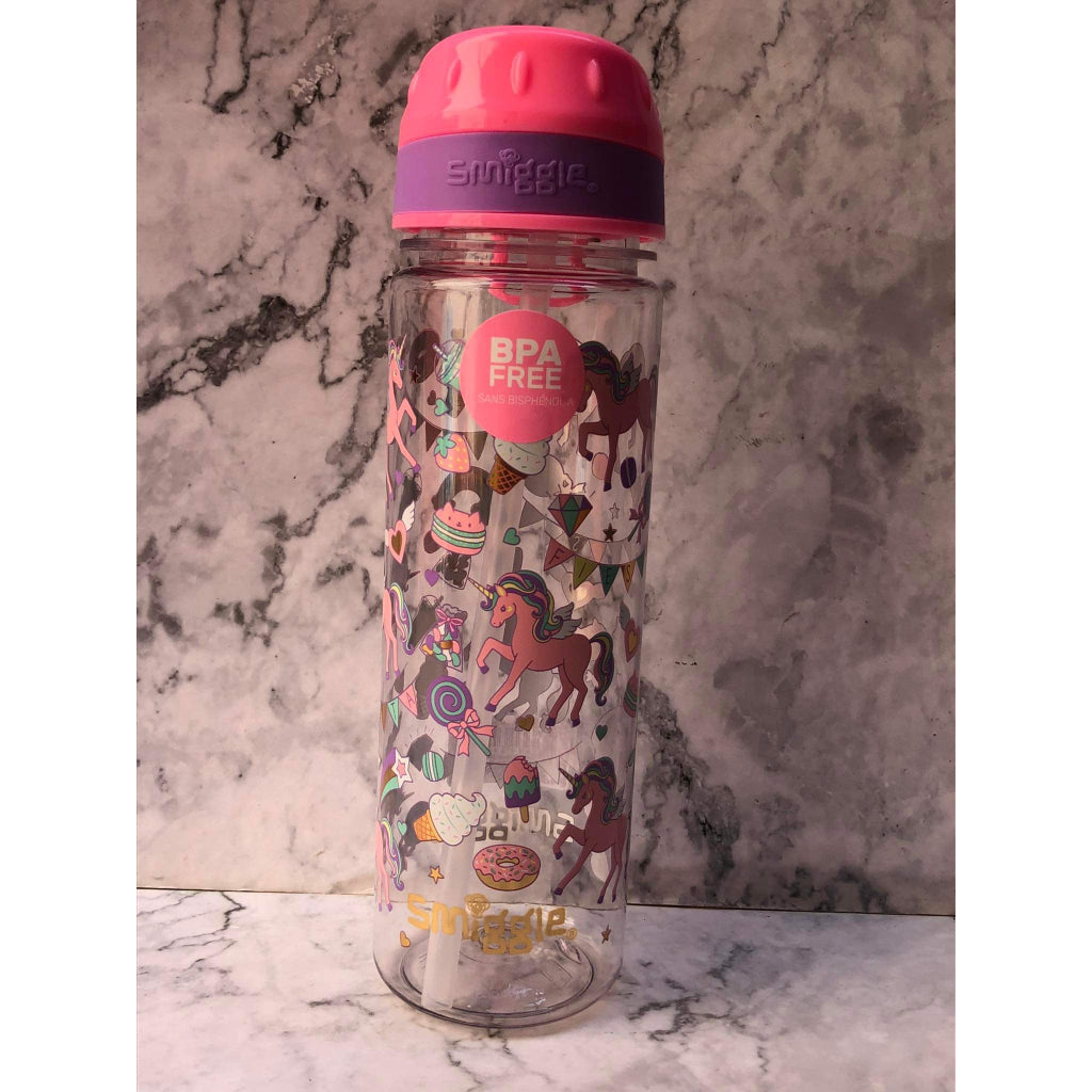SMIGGLE Drink Up Straight Bottle 650ml