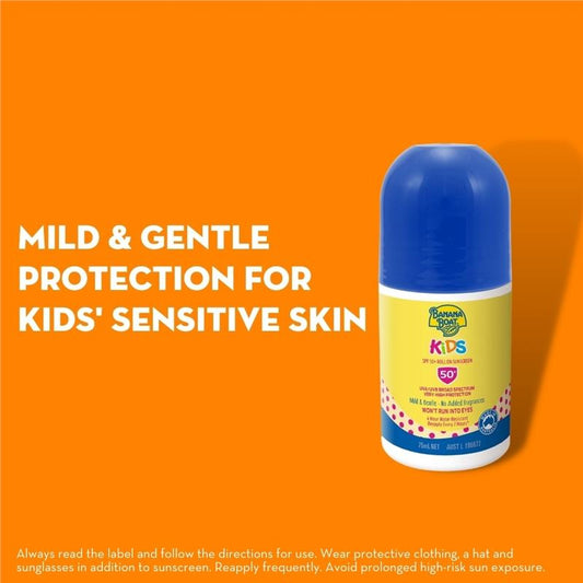 Banana Boat Kids Baby Roll On Sunscreen SPF50+ 75ml