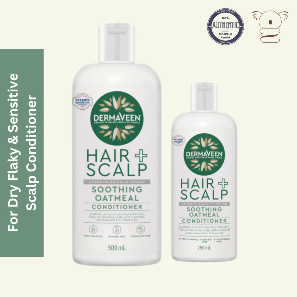Dermaveen Oatmeal Soothing Conditioner Dry Itchy Sensitive Scalp