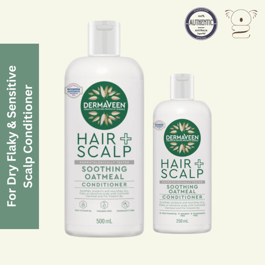Dermaveen Oatmeal Soothing Conditioner Dry Itchy Sensitive Scalp