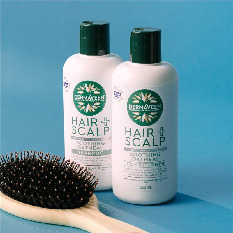 Dermaveen Oatmeal Soothing Conditioner Dry Itchy Sensitive Scalp
