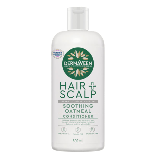 Dermaveen Oatmeal Soothing Conditioner Dry Itchy Sensitive Scalp