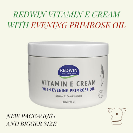 Redwin Cream with Vitamin E with Evening Primrose Oil (EVO) 330g