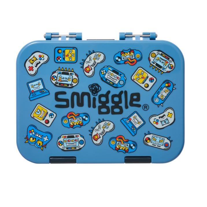 SMIGGLE Away Small Happy Bento Lunchbox Food Storage School Girl Boy