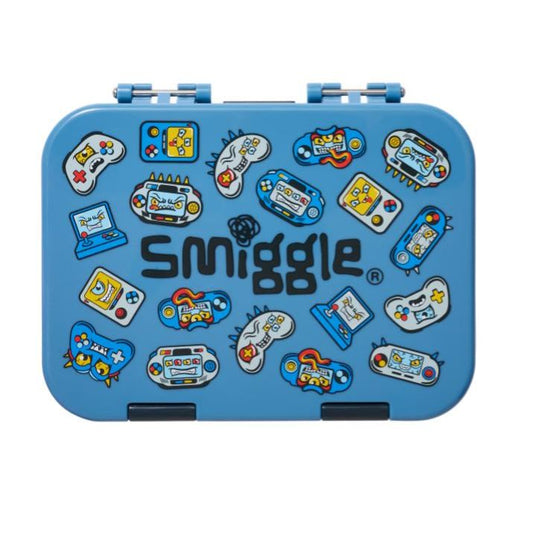 SMIGGLE Away Small Happy Bento Lunchbox Food Storage School Girl Boy