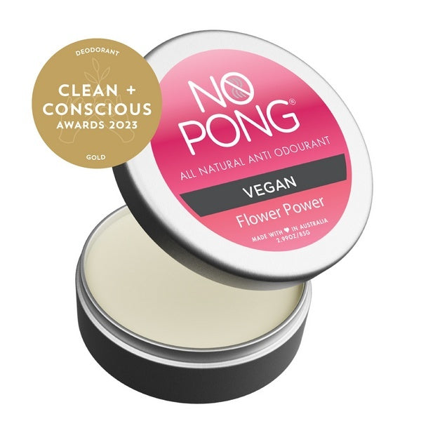 No Pong All Natural Deodorant Paste - Scented, Vegan for Teens Women Men
