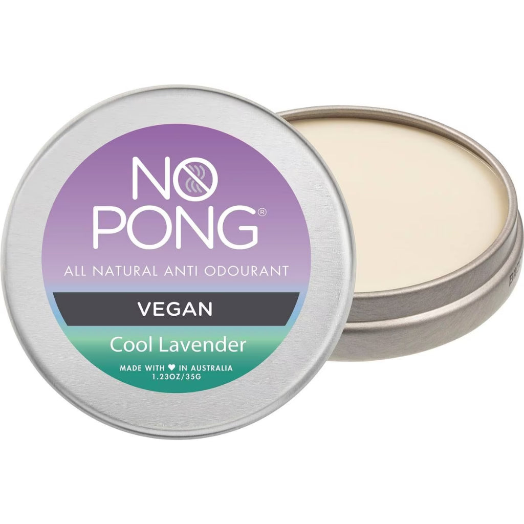 No Pong All Natural Deodorant Paste - Scented, Vegan for Teens Women Men