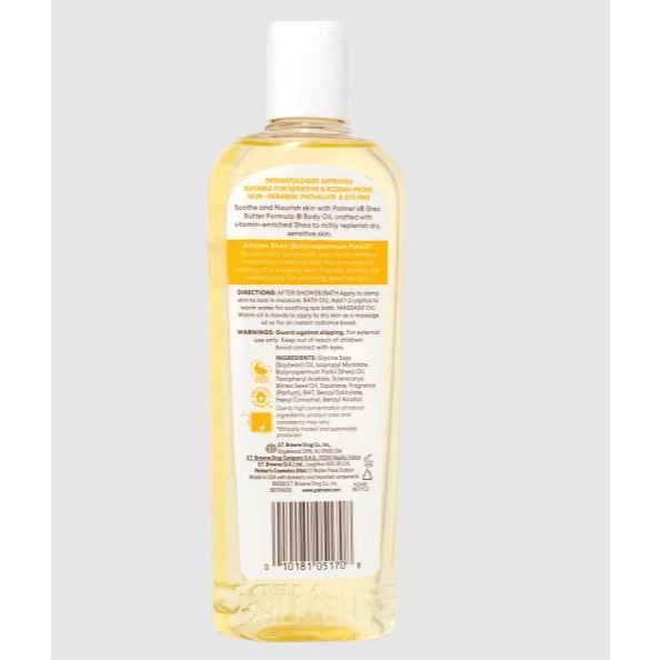 Palmer's Raw Shea Nourish Moisturizing Body Oil 250ml