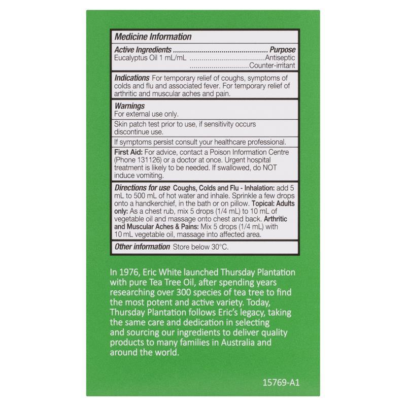 Thursday Plantation Eucalyptus Oil