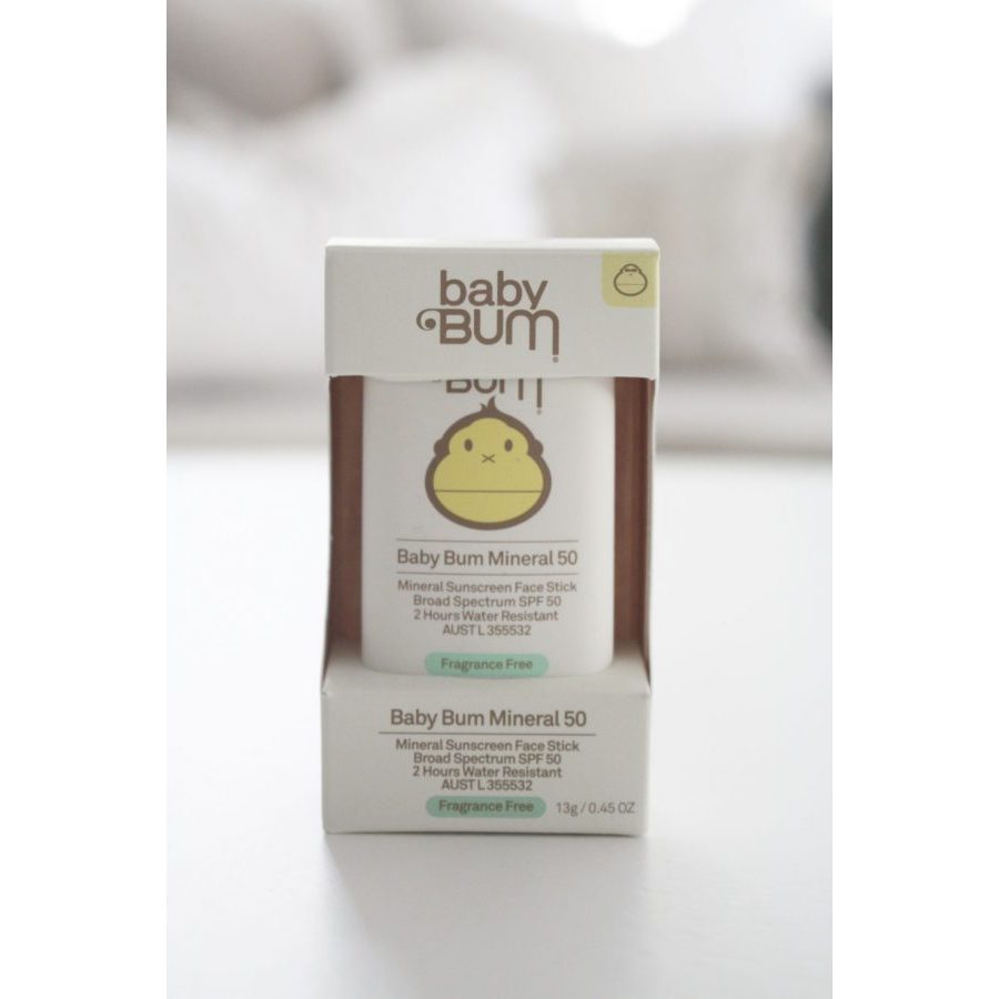 Sun Bum Baby Bum Mineral Sunscreen SPF 50 Lotion Face Stick