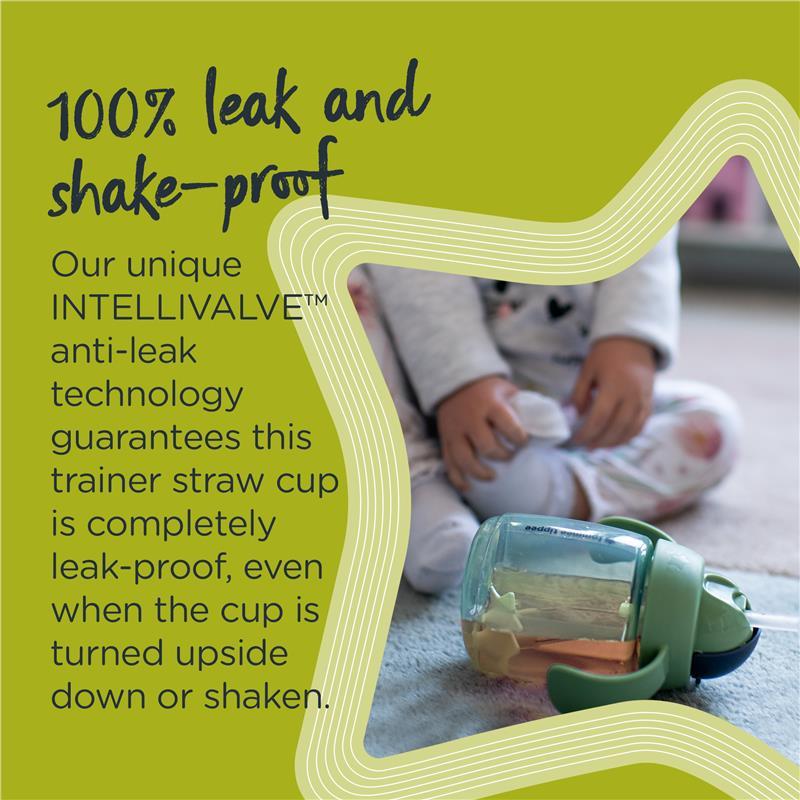 Tommee Tippee Weighted Baby Straw Cup Leak Proof 300ml 10oz 6+ Months