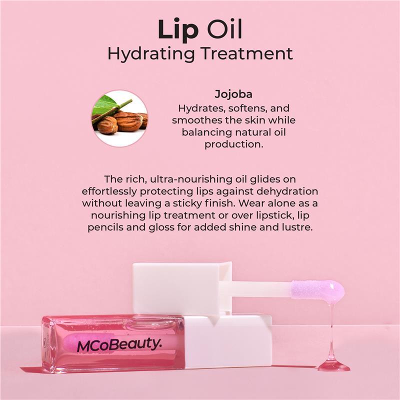 MCoBeauty Lip Oil Hydrating Treatment Ultra-Nourishing Oil Gloss