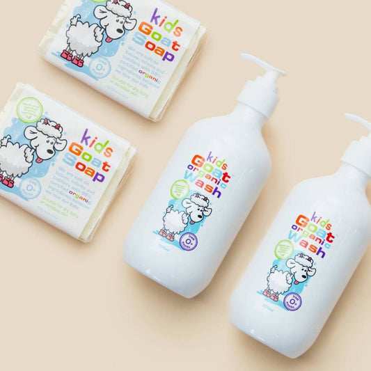 Goat Skincare Kids Organic Soap Bar (Made in Australia)