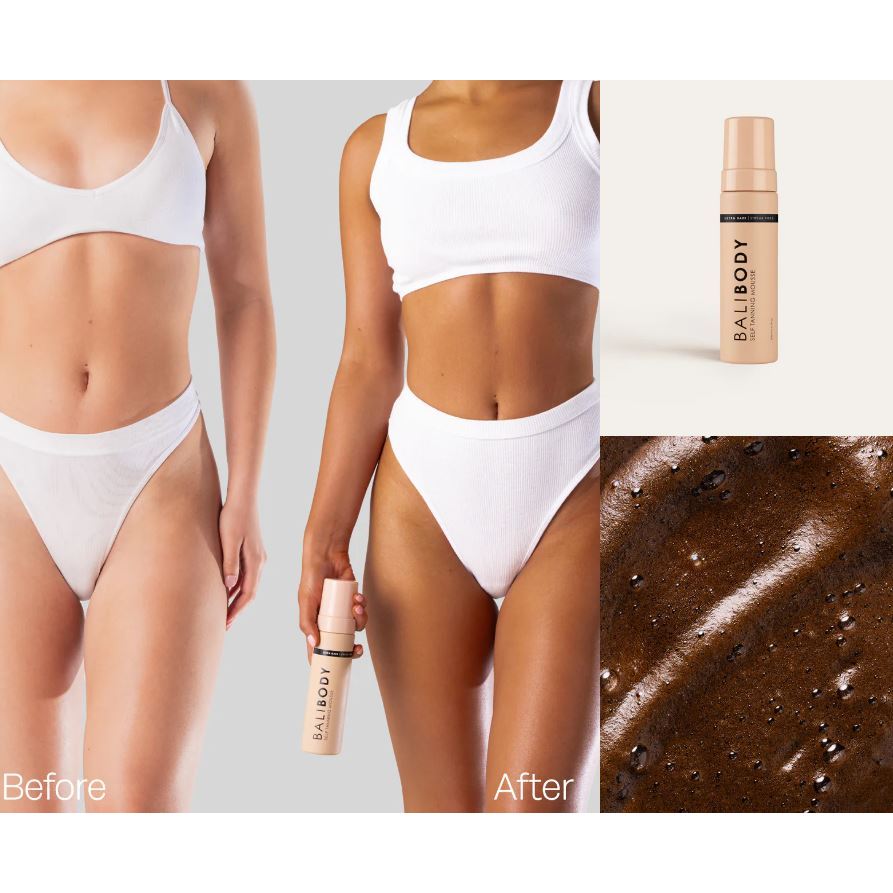 Bali Body Self Tanning Mousse DARK or ULTRA DARK 200ml