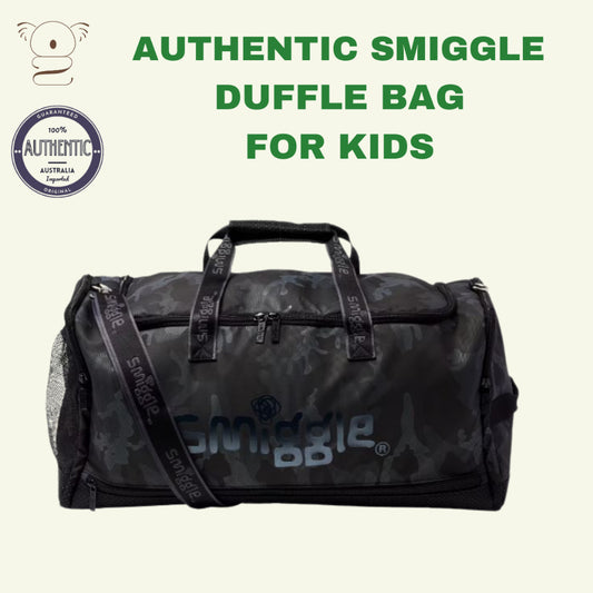 Authentic SMIGGLE Duffle Bag Travel Sports Overnight for Kids Teens