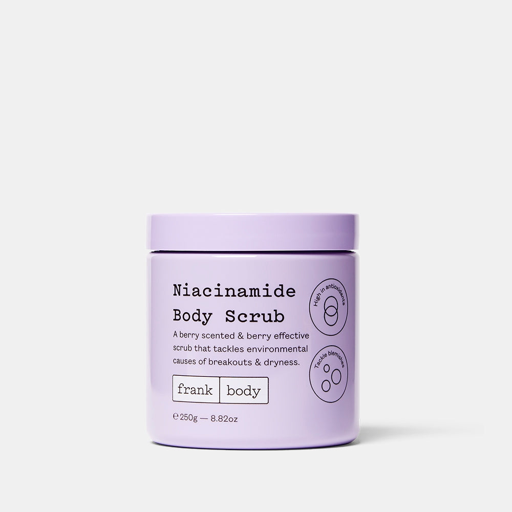 Frank Body Niacinamide Body Scrub Exfoliating Smoothing Calming Sulphate-free