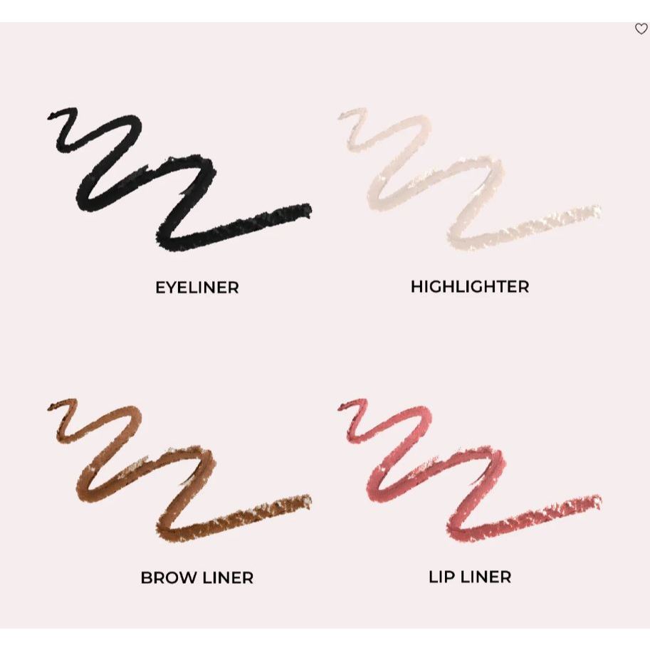 McoBeauty Super Pen 4-in-1 Liner Eye Brow Highlighter Lip