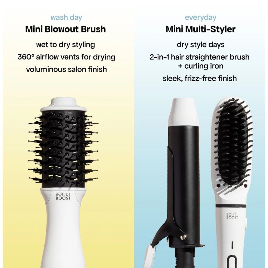 Bondi Boost Mini Blowout Brush Hair Dryer Styling