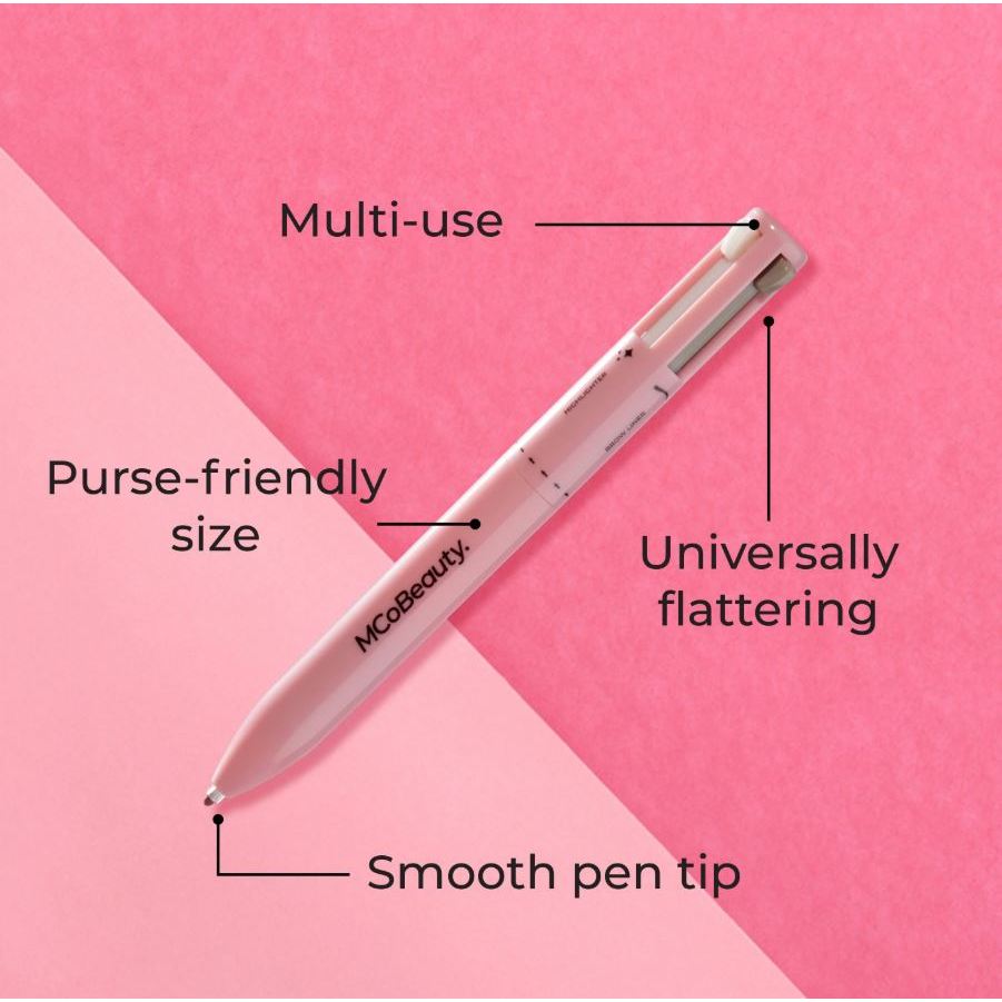 McoBeauty Super Pen 4-in-1 Liner Eye Brow Highlighter Lip