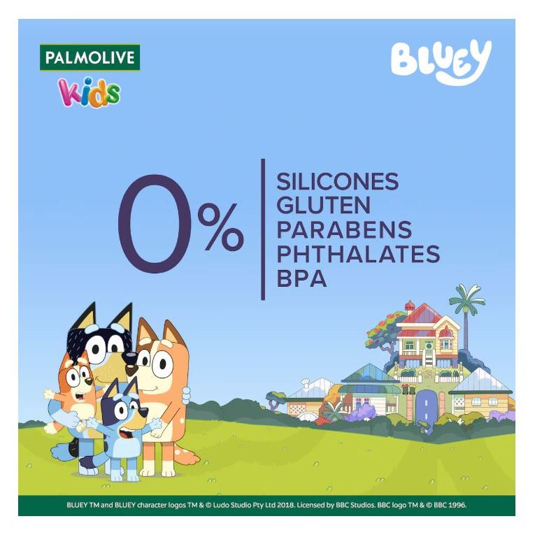 Palmolive Kids Bluey Cherry Berry Body Wash 400ml