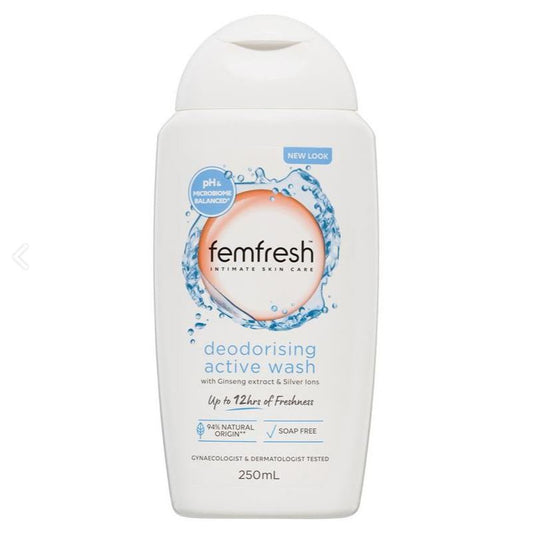 Femfresh Deodorizing Active Feminine Wash 250ml
