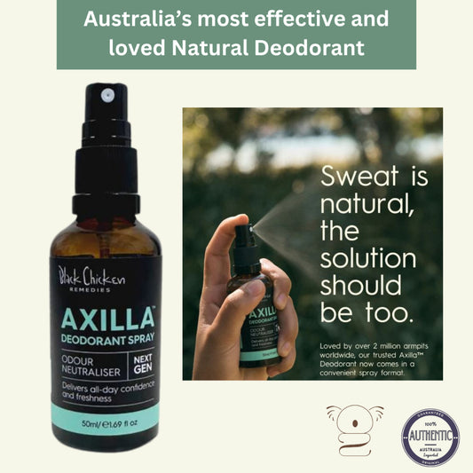 Black Chicken Remedies Axilla Natural Deodorant Spray 50ml