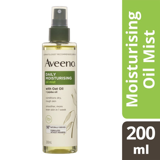 Aveeno Daily Moisturising Oil Mist 200mL Oat & Jojoba