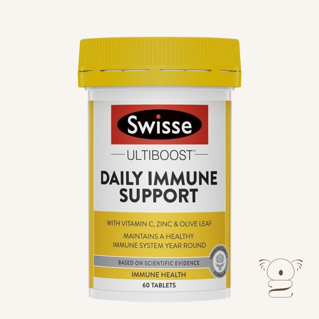 Swisse Ultiboost Daily Immune 60 Tablets Multi-vitamin C Zinc