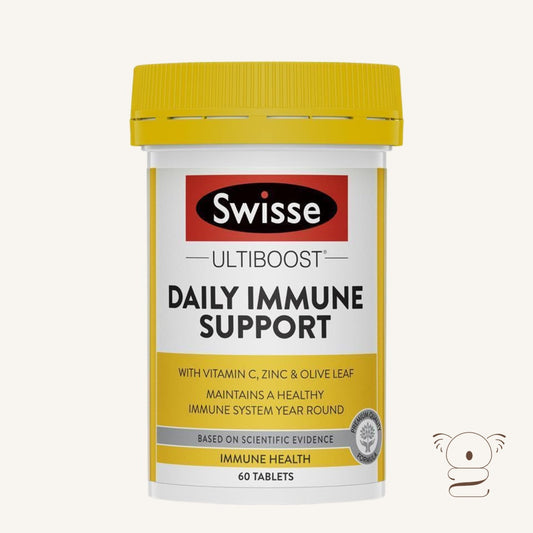Swisse Ultiboost Daily Immune 60 Tablets Multi-vitamin C Zinc