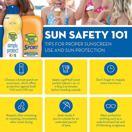 BANANA BOAT Kids Sunscreen Body Spray SPF 50+ 175G