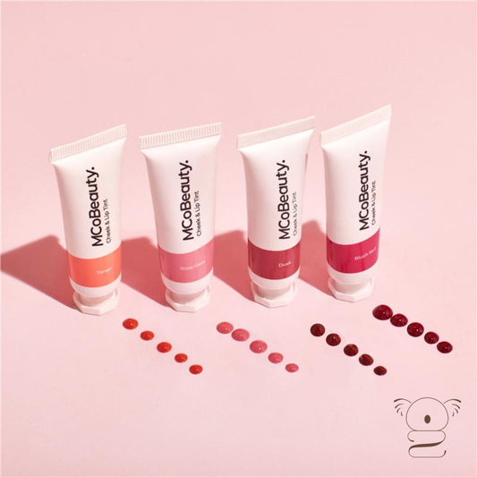 MCoBeauty Cheek & Lip Tint Subtle Cream Blush and Lip Stain
