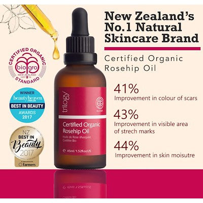 Trilogy Certified Organic Rosehip Oil