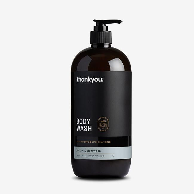 Thankyou Botanical Cedarwood Body Wash (Australia)