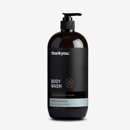 Thankyou Botanical Cedarwood Body Wash (Australia)