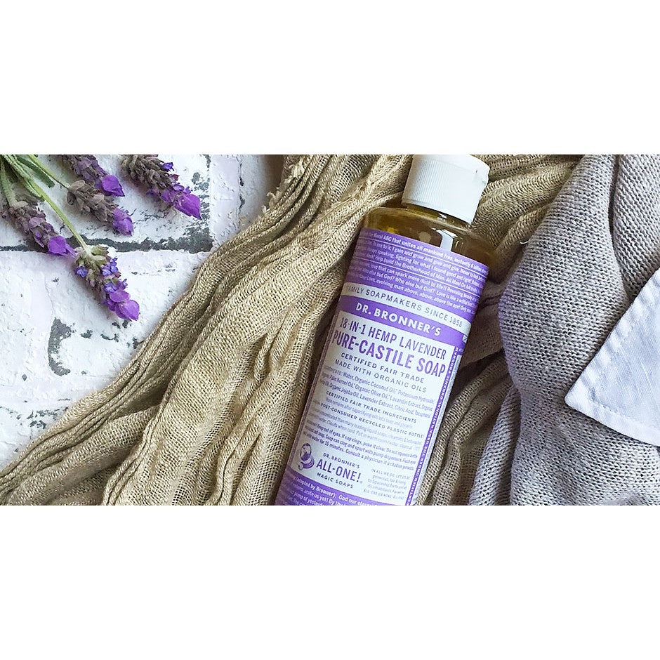 Dr. Bronner's 18 in 1 Lavender Pure Castile Soap