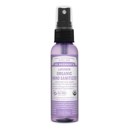 DR. BRONNER'S Organic Hand Sanitizer - Lavender 59ml