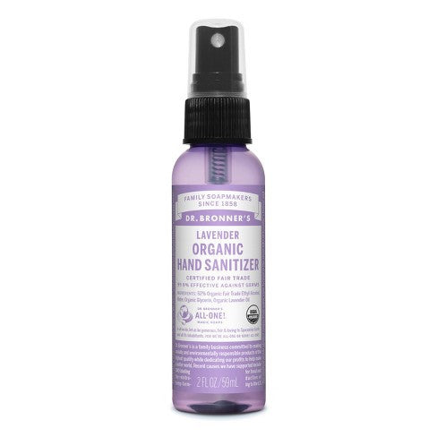 DR. BRONNER'S Organic Hand Sanitizer - Lavender 59ml