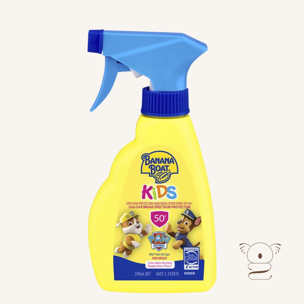 Banana Boat SPF 50+ Kids Trigger Spray Sunscreen 240ml