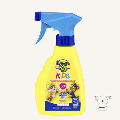 Banana Boat SPF 50+ Kids Trigger Spray Sunscreen 240ml