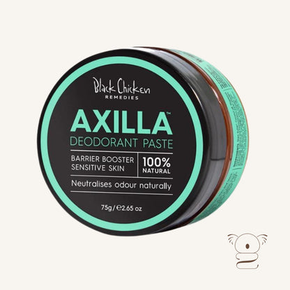 Black Chicken Axilla Barrier Booster Sensitive Natural Organic Deodorant Paste