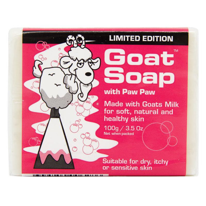 Goat Soap Bar with Pawpaw Limited Edition 100g (Australia)